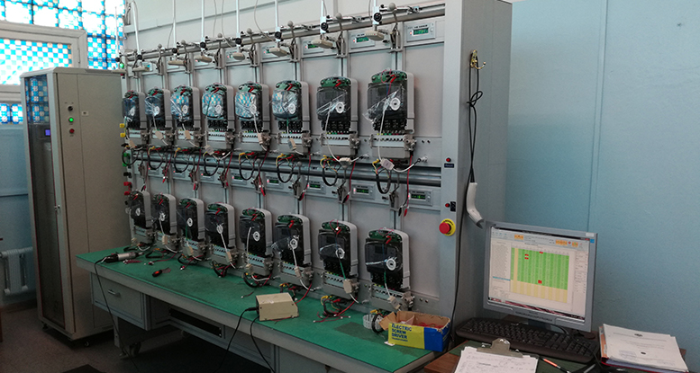 Testing meters in the lab